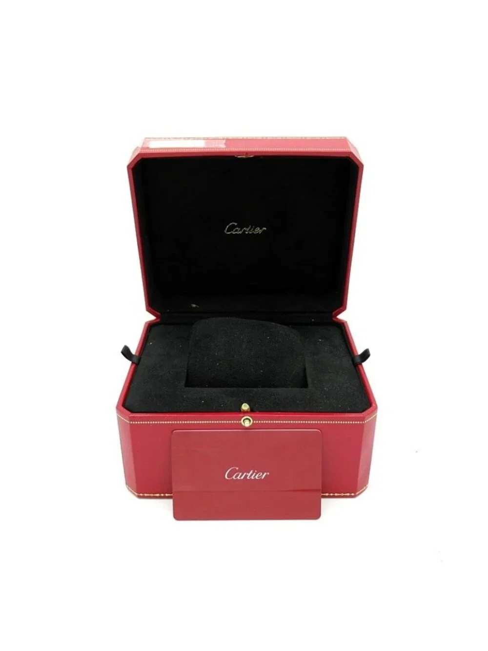 Cartier Ballon Blanc de Watch 26 Diamond Bezel Box SS Leather Time